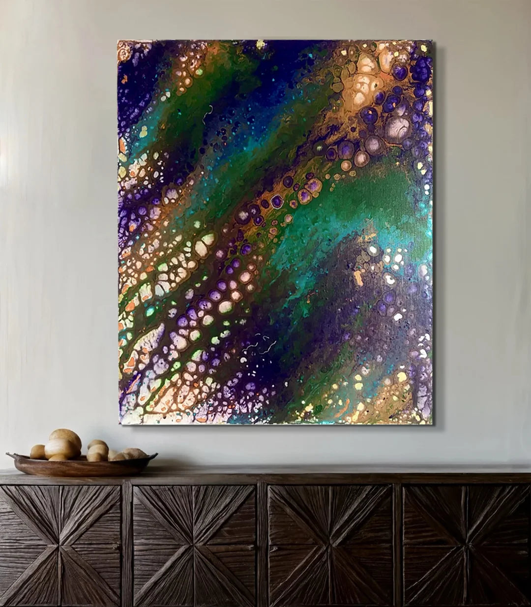 Éclats marins - signé par l'artiste Nada ZR.